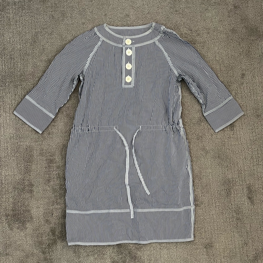 Dsquared2 Drawstring Waist Shirt Mini Dress